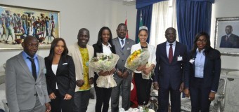 Embaixador José Marcos Barrica recebe Miss Angola Portugal 2015