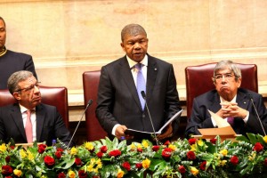 PORTUGAL: PRESIDENTE JOÃO LOURENÇO DISCURSA NA ASSEMBLEIA DA REPÚBLICA  FOTO: CLEMENTE DOS SANTOS