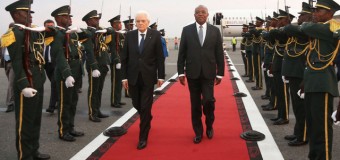 Presidente italiano inicia programa de visita a Angola