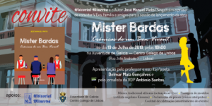 Convite Mister Bardas de Manuel Pinto