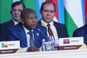 Presidente da República de Angola na Cimeira Rússia-África 