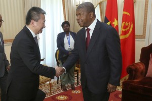 Presidente da República, João Lourenço, recebe enviado especial do Secretário-geral da ONU FOTO: PEDRO PARENTE