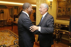 PRESIDENTE DA REPÚBLICA, JOÃO LOURENÇO, ENCONTRA-SE COM HOMÓLOGO DE PORTUGAL, MARCELO REBELO DE SOUSA FOTO: FOTO CEDIDA