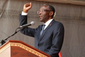 VICE PRESIDENTE, BORNITO DE SOUSA DISCURSA NO ACTO CENTRAL DA CERIMÓNIA DO 44º ANIVERSÁRIO DO 11 DE NOVEMBRO, DIA DA INDEPENDÊNCIA DE ANGOLA FOTO: FOTO CEDIDA