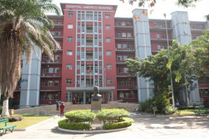 EDIFÍCIO SEDE DO HOSPITAL AMÉRICO BOA VIDA, AGUARDANDO POR CASOS SUSPEITOS DA COVID-19 EM LUANDA FOTO: LINO GUIMARÃES