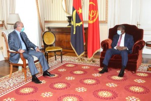 PRESIDENTE DA REPÚBLICA DE ANGOLA, JOÃO LOURENÇO, RECEBE EMBAIXADOR DA SÉRVIA FOTO: PEDRO PARENTE