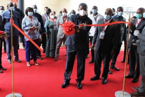 Presidente da República, João Lourenço, inaugura Arquivo Nacional de Angola. Foto: Francisco Miúdo