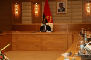 Vice-presidente da República, Bornito de Sousa, orienta reunião da Comissão para Salvaguarda do Património Foto: Cedida