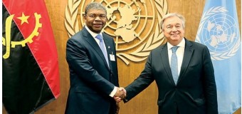 João Lourenço aborda crise RDC/Rwanda com SG da ONU