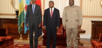 Tshisekedi e Kagame reunidos sob mediação de João Lourenço