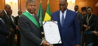 Presidente João Lourenço condecorado com a mais alta distinção do Senegal