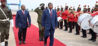 Chegada do Presidente da República João Lourenço à República Democrática do Congo