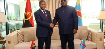 Encontro entre o Presidente da República João Lourenço e o Presidente da RDC Félix Tshisekedi no Palácio Presidencial de Kinshasa