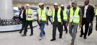 PRESIDENTE DA REPÚBLICA VISITOU OBRAS DO AEROPORTO DR ANTÓNIO AGOSTINHO NETO