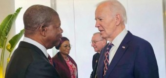 PRESIDENTE JOÃO LOURENCO CONVERSA COM JOE BIDEN NA SEDE DO G20